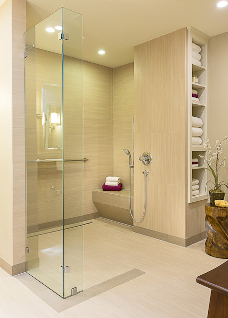  bathroom remodel  Modern  Bathroom  austin  by Libertas Interior