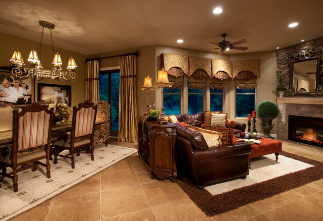 Bella Macaw Residence traditional family room
