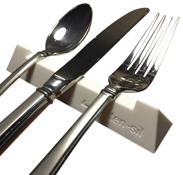 utensil fork and knife rest, White Contemporary Spoon Rests by