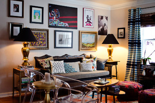 Birdhouse Design eclectic living room