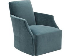 Jolie Swivel Chair, Vance Bermuda eclectic chairs