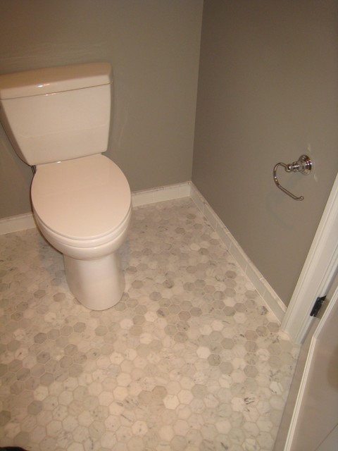 Marble Floor Tile - Traditional - Bathroom - philadelphia - by Stoneshop