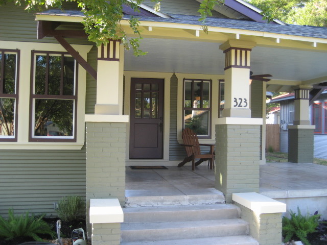 Craftsman Style House Front Porch