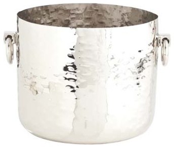 Arteriors Grace Hammered Metal Container modern-tabletop
