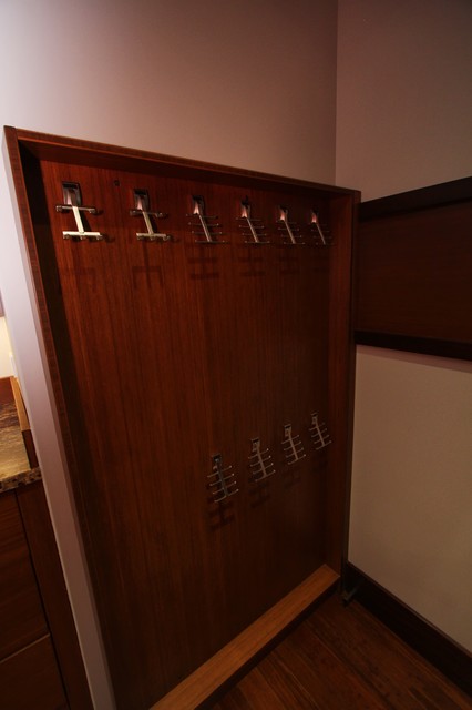 Custom Tie & Belt Rack contemporary-closet