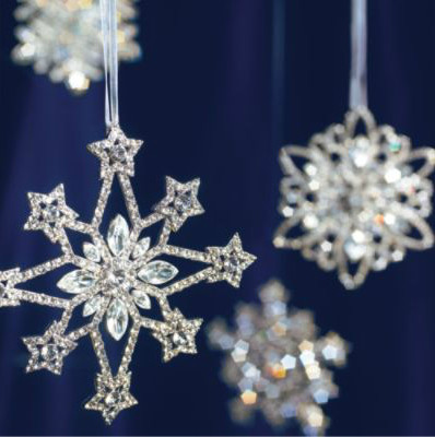 crystal snowflake ornaments traditional christmas crystal snowflake ornaments traditional christmas