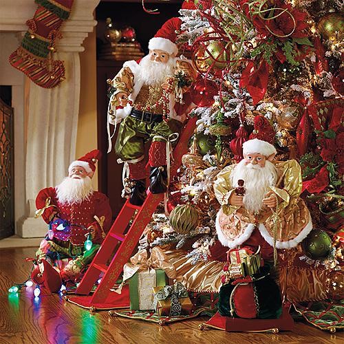 Decorating Elves - Christmas Decorations - Traditional - Holiday ...