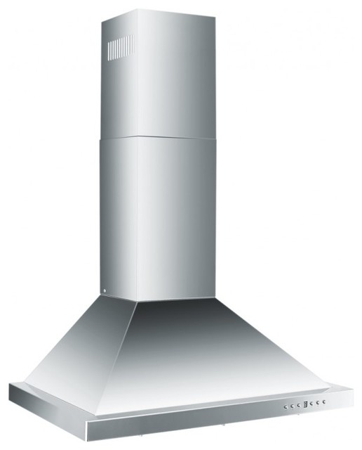 ZLKBWall Mount Range Hood, 48", Chimney Extension for 12ft. Ceilings