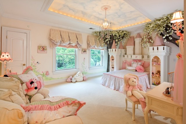 Princess Bedroom - eclectic - kids - dc metro - by Dahlia Design