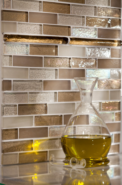 Glass Tiles and Mosaics contemporary