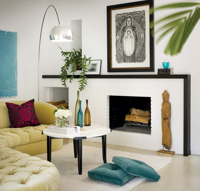 contemporary living room by California Home + Design