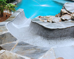 build your own pool slide save thousands