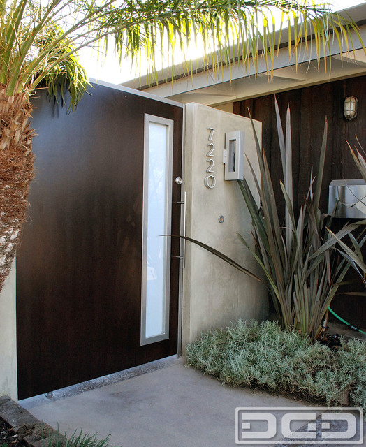 Mid Century Swivel Gate for a Cliff May's Modern Rancho Style Home ...