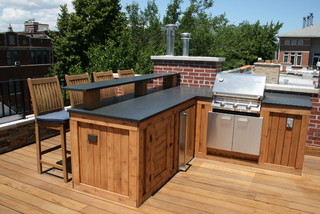 Roof Top BBQ/Bar Space - Traditional - Patio - other metro - by Chicago