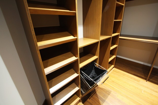 Tilt Out Hamper contemporary closet