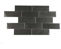 Stainless Steel 2 X 6 Metal Tiles Sold By The Square Foot (12 Pieces tropical bathroom tile