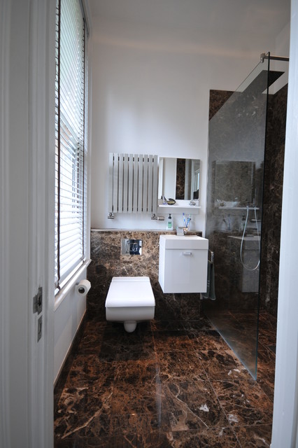 Period property in Manchester modern bathroom