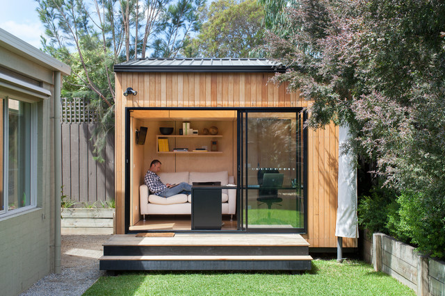  Studio - Contemporary - Garage And Shed - melbourne - by Backyard Room