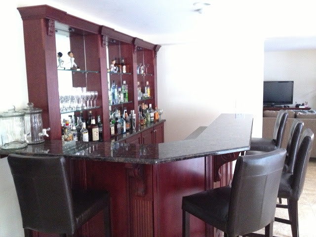 Custom Bars and Cabinetry traditional-home-bar