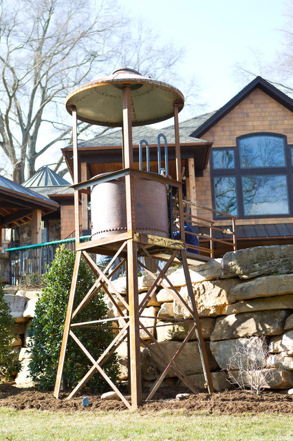 New Works from Oak hill Iron eclectic pool
