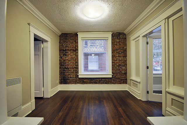 Rental Apartment Renovations - traditional - living room ...