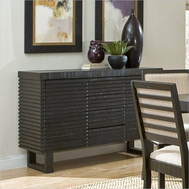 Homelegance Miles Server in Dark Espresso Contemporary Buffets And