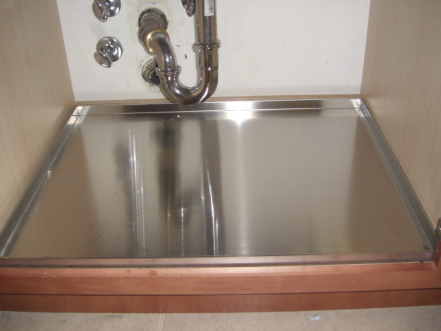 glass trays for kitchen sink