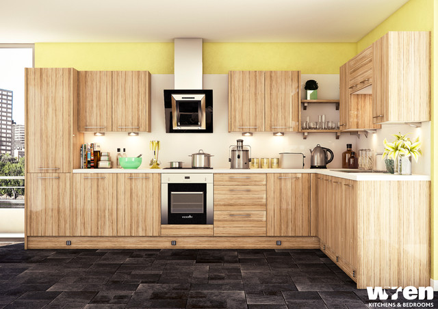 Wren Kitchens contemporary-kitchen