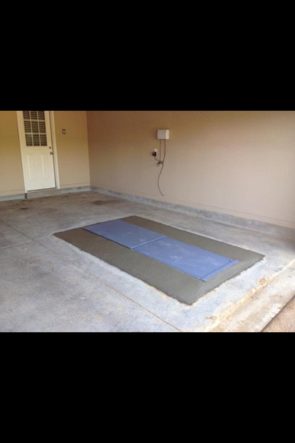 Under Ground Garage Storm Shelter Traditional Flooring Other Metro By Express Storm Shelters