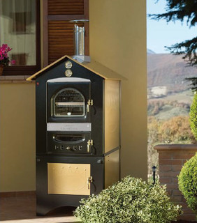 Italian Wood Fired Portable Pizza Oven - Modern - Exterior - brisbane 