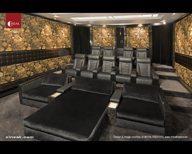 CINEAK Fortuny & Cosymo Home Theater - modern - home theater - by ...