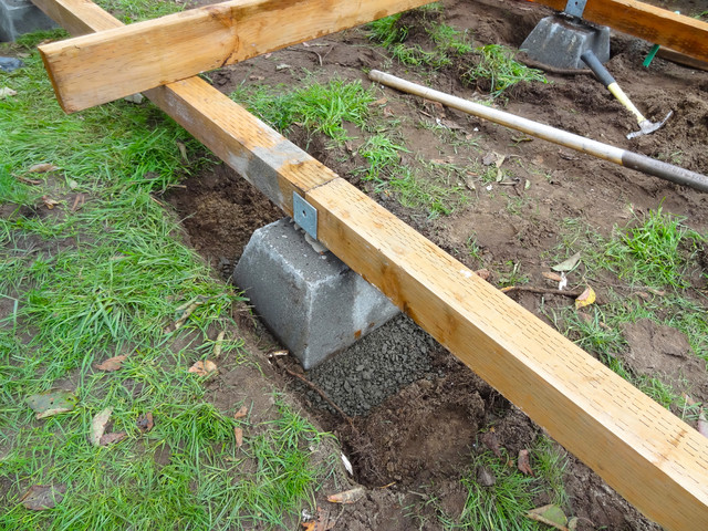 by building a basic DIY platform deck in your own backyard