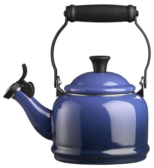 Le Creuset Cobalt Teakettle Modern Coffee And Tea Makers by Crate