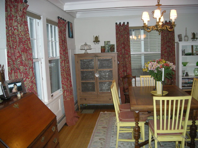 Drapery panels - traditional - dining room - new york - by R ...