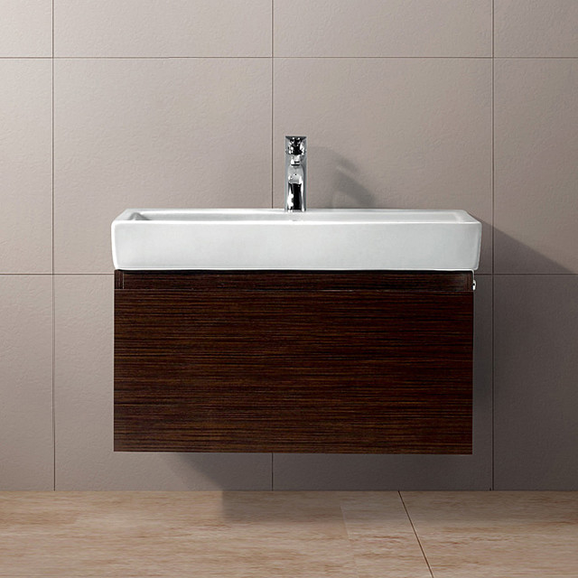 Vigo 30-inch Agalia Single Bathroom Vanity - Contemporary - Bathroom ...