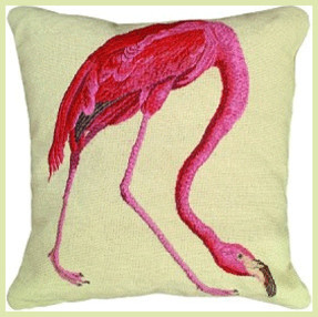 Audubon Flamingo Print