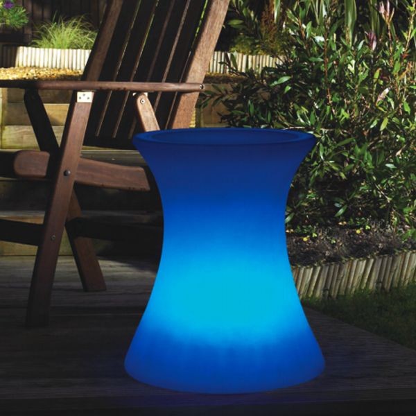 Illuminated Outdoor Side Table outdoorsidetables