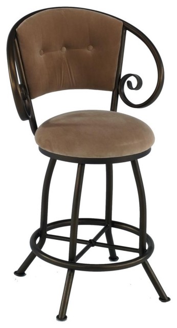 Tempo 30 Inch Windsor Swivel Bar Stool Modern Bar Stools And Counter Stools By Hayneedle