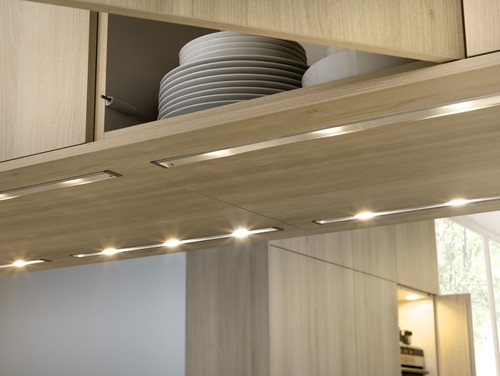 How to install LED under-cabinet lighting in kitchen furniture