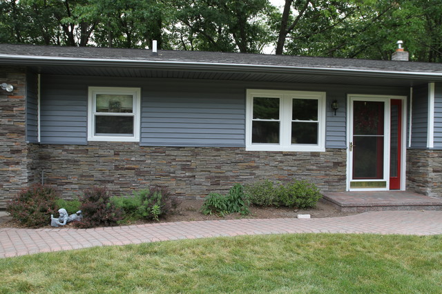 Before and After Custom Trim Aluminum, Vinyl Siding and
