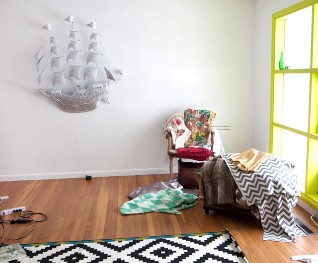 living room eclectic-