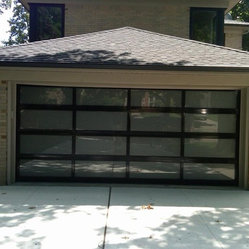 C.H.I. Overhead Doors - Full View Glass Garage Door - 16' x 7' C.H.I ...