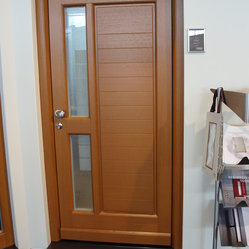 Distinctive FRONT DOORS on display - Exterior door model C140 features: