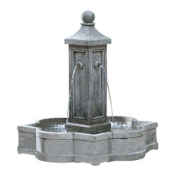 Campania International - Provence Fountain - Alpine Stone (AS) - Weighs ...