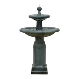 Outdoor Fountains : Find Tabletop, Floor and Wall-Mounted Water Feature ...