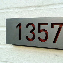 HOME:ID - Custom House Numbers - Otto Architects