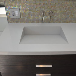 Quartz Integrated Sinks - Custom Stone BG, Inc.