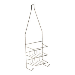 Metal Shower Caddy Small Size Chrome - This small size shower caddy is ...