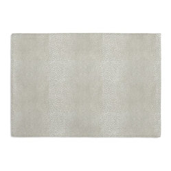 Silver Metallic Shagreen Pebble Custom Placemat Set - Is your table ...