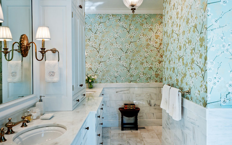Traditional Bathroom by Leland Interiors, LLC